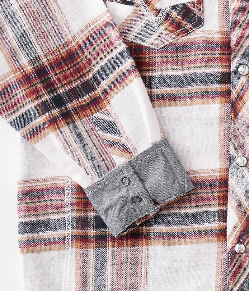 Boys - Brushed Plaid Shirt