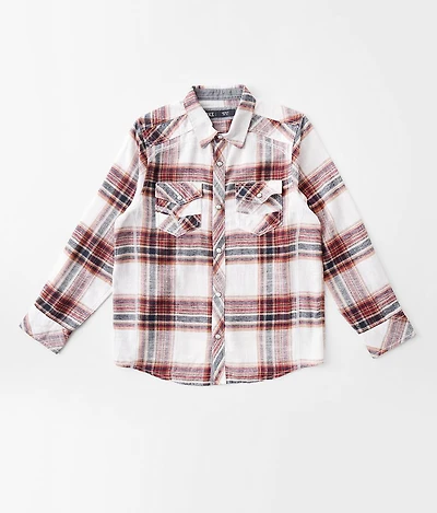 Boys - Brushed Plaid Shirt