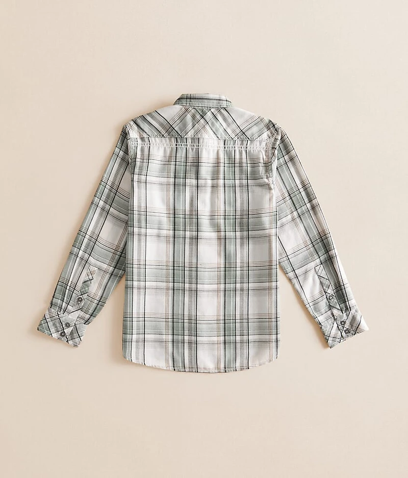 Boys - Plaid Stretch Shirt