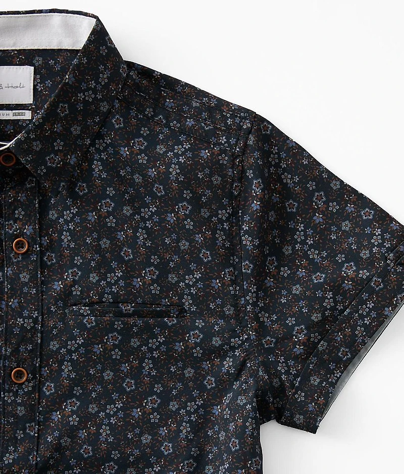 Boys - Floral Performance Shirt