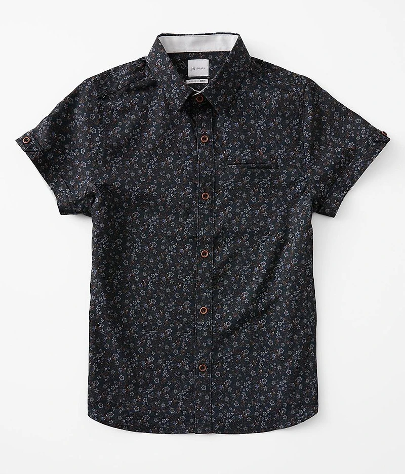 Boys - Floral Performance Shirt