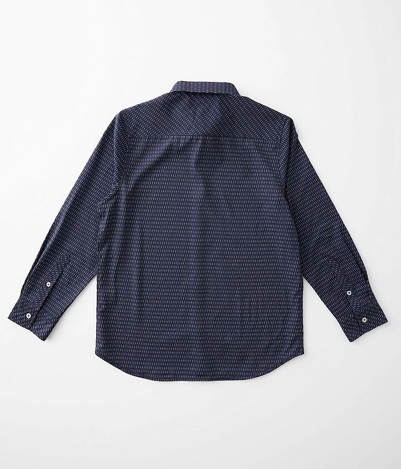 Boys - Printed Stretch Shirt