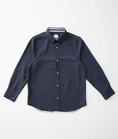 Boys - Printed Stretch Shirt