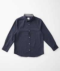 Boys - Printed Stretch Shirt