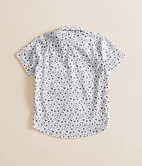 Boys - Floral Stretch Shirt