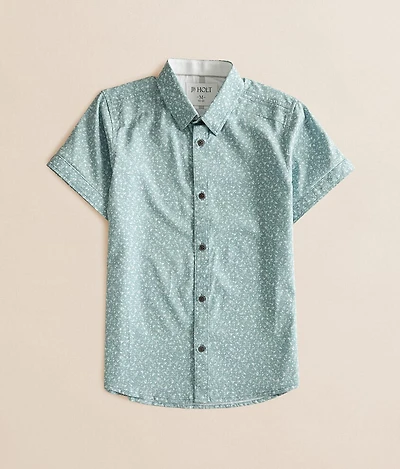 Boys - Geo Performance Stretch Shirt