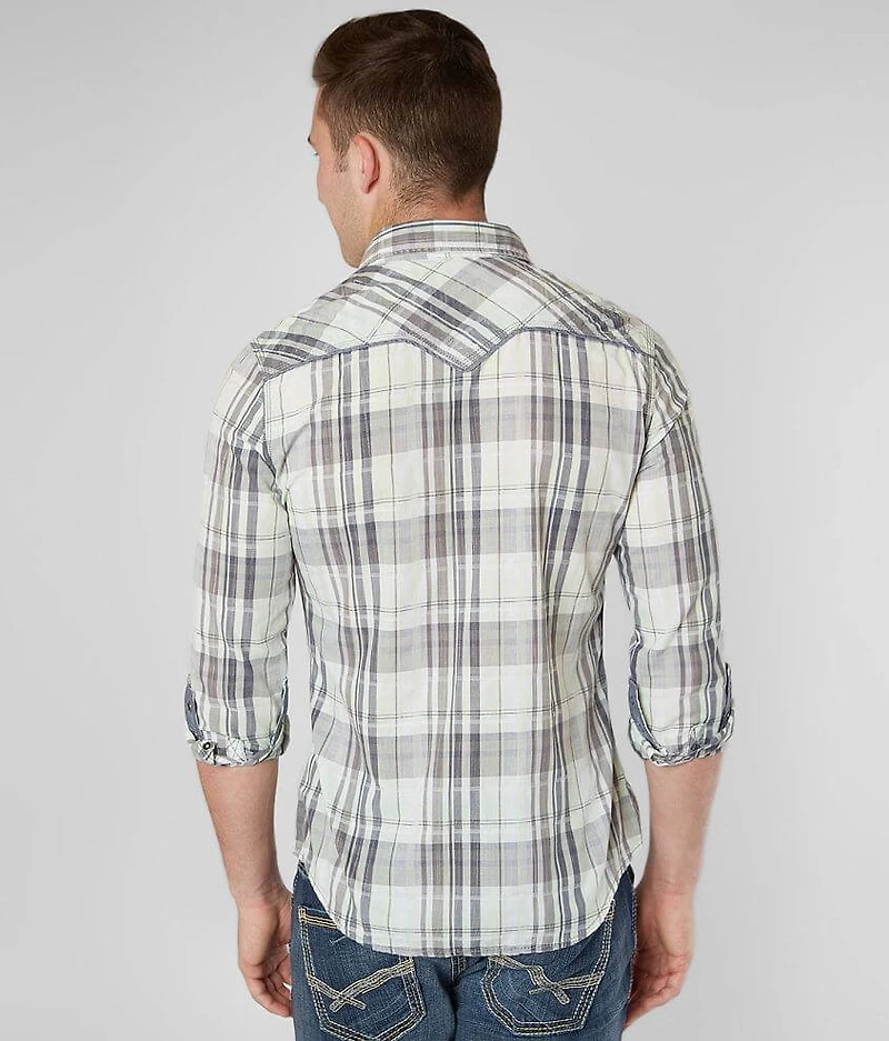 Plaid Tailored Shirt
