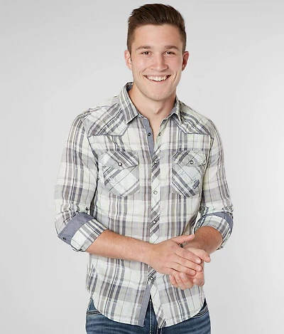 Plaid Tailored Shirt
