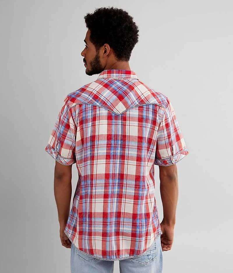 Plaid Athletic Shirt