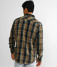 Brushed Plaid Athletic Shirt