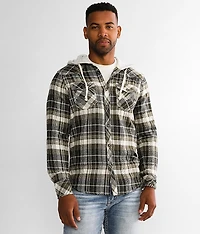 Plaid Standard Hooded Shirt