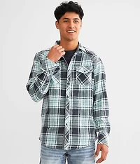 Brushed Plaid Athletic Shirt