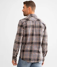 Washed Plaid Standard Shirt