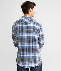 Plaid Athletic Flannel Shirt