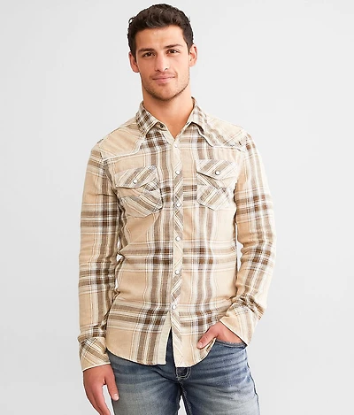 Plaid Tailored Shirt
