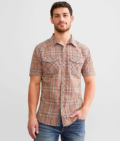 Plaid Tailored Shirt