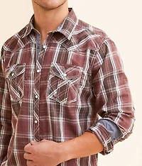 Athletic Plaid Shirt