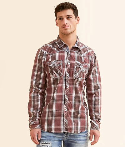 Athletic Plaid Shirt