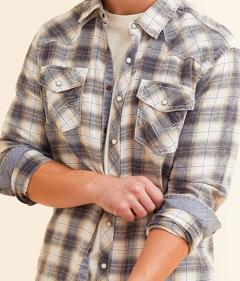 Athletic Plaid Shirt