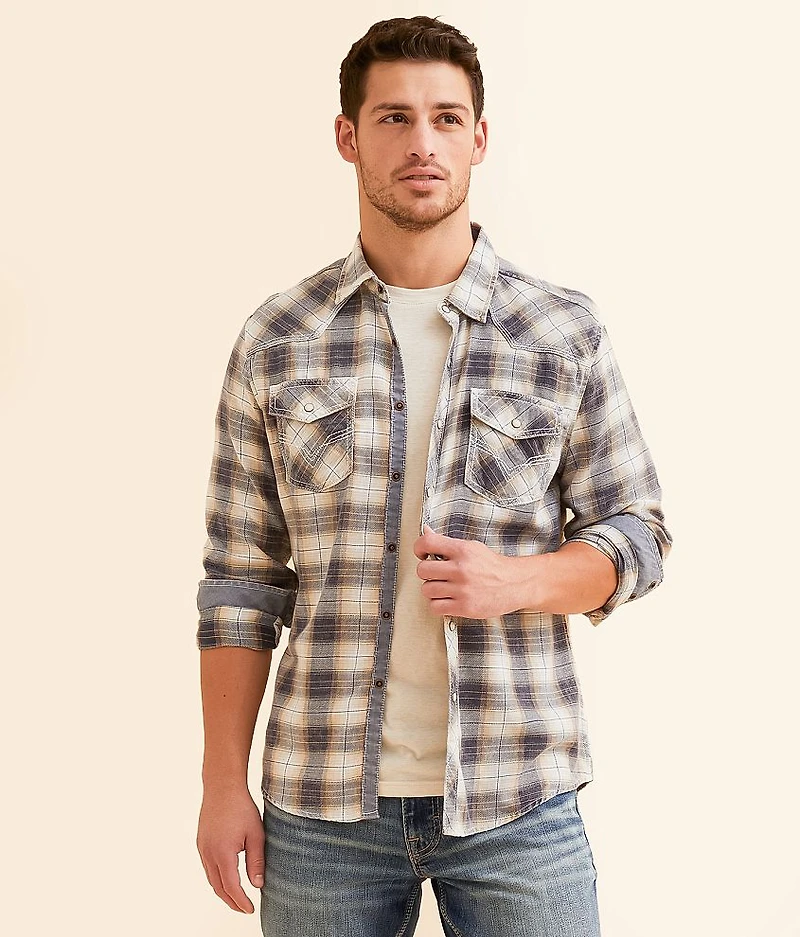 Athletic Plaid Shirt