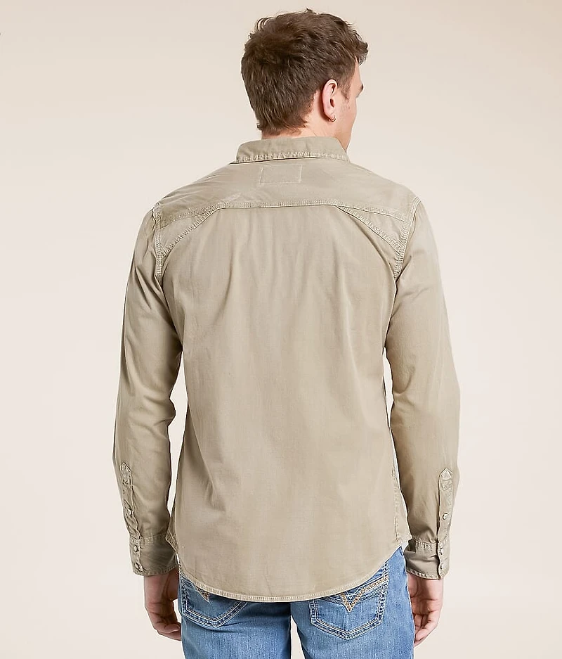 Washed Athletic Stretch Shirt