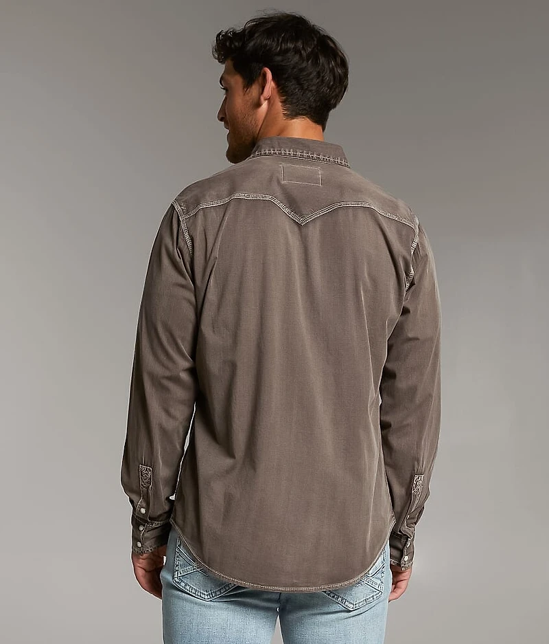 Washed Athletic Stretch Shirt