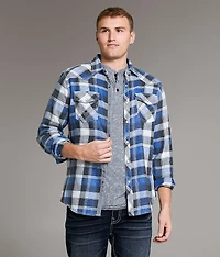 Athletic Plaid Shirt