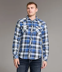 Athletic Plaid Shirt