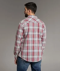 Athletic Plaid Shirt