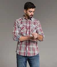 Athletic Plaid Shirt