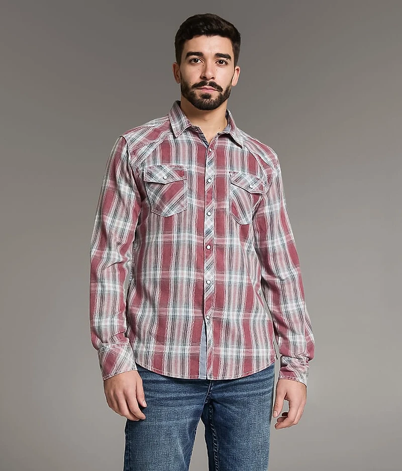 Athletic Plaid Shirt