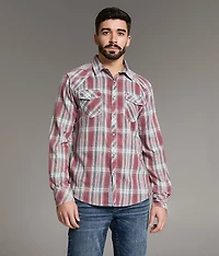 Athletic Plaid Shirt