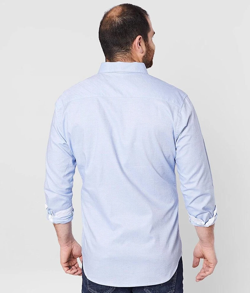 Jacquard Stretch Shirt - Big & Tall