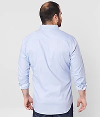 Jacquard Stretch Shirt - Big & Tall