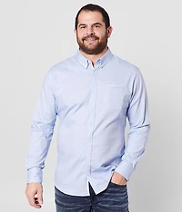 Jacquard Stretch Shirt - Big & Tall