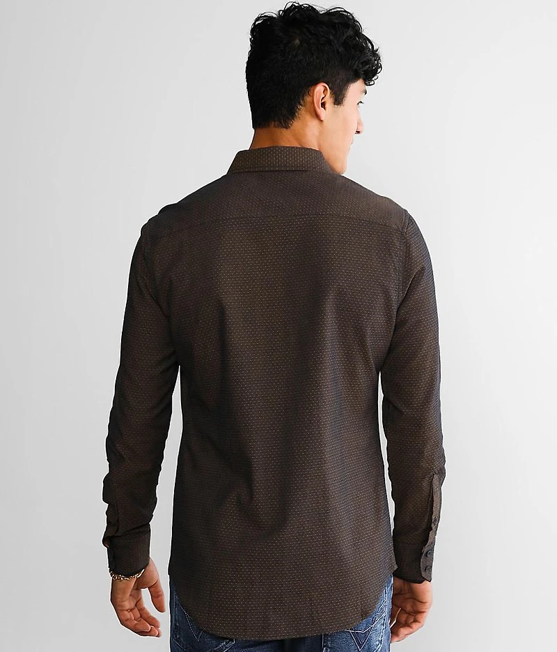 Polka Dot Tailored Shirt