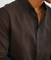 Polka Dot Tailored Shirt