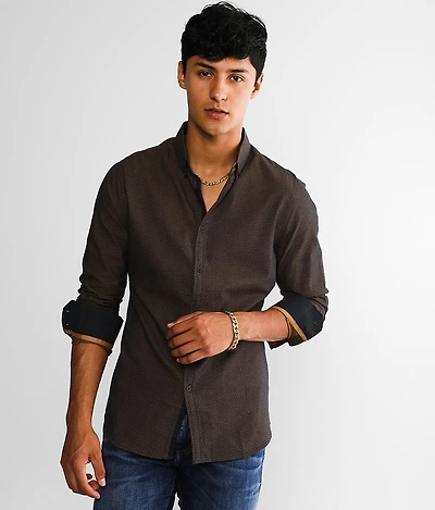 Polka Dot Tailored Shirt