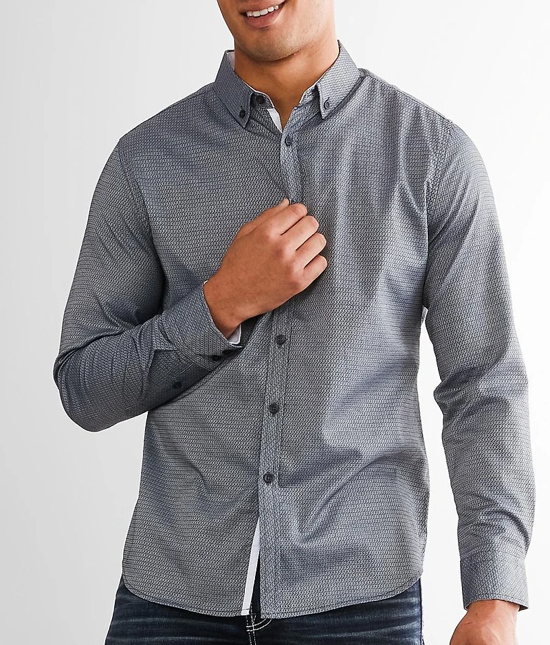 Printed Athletic Stretch Shirt