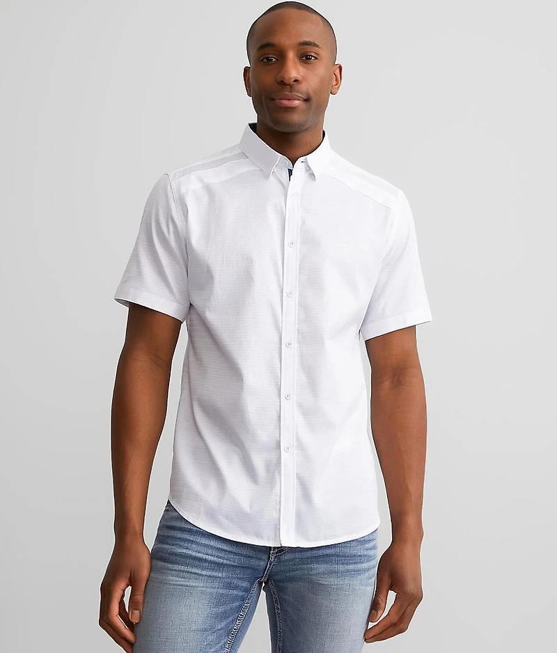 Tonal Athletic Stretch Shirt