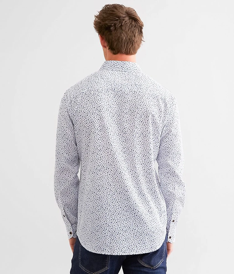 Floral Athletic Stretch Shirt