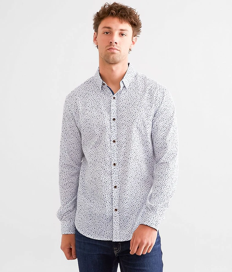 Floral Athletic Stretch Shirt