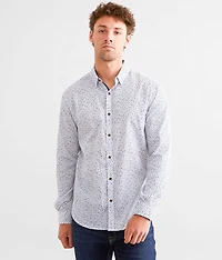 Floral Athletic Stretch Shirt