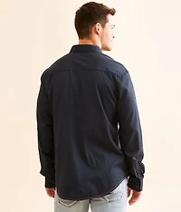 Striped Athletic Stretch Shirt