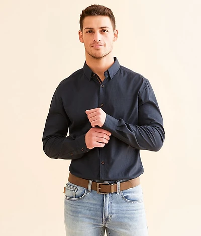 Striped Athletic Stretch Shirt