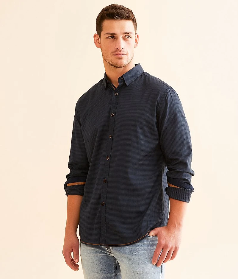 Striped Athletic Stretch Shirt