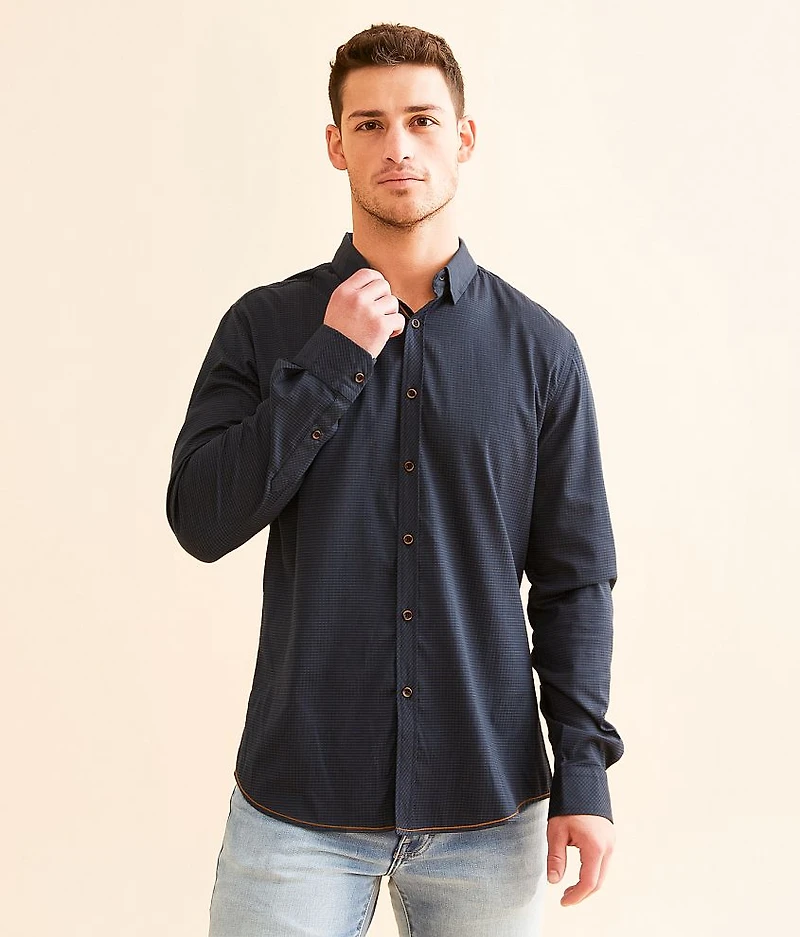 Striped Athletic Stretch Shirt