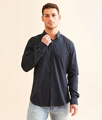 Striped Athletic Stretch Shirt