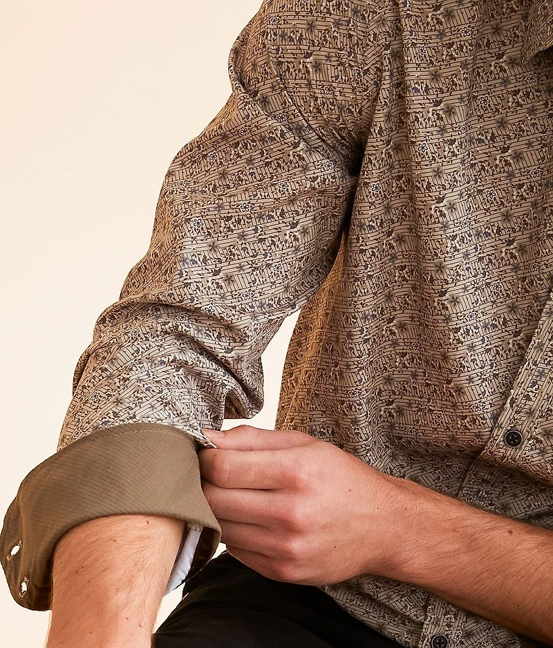 Floral Standard Performance Stretch Shirt