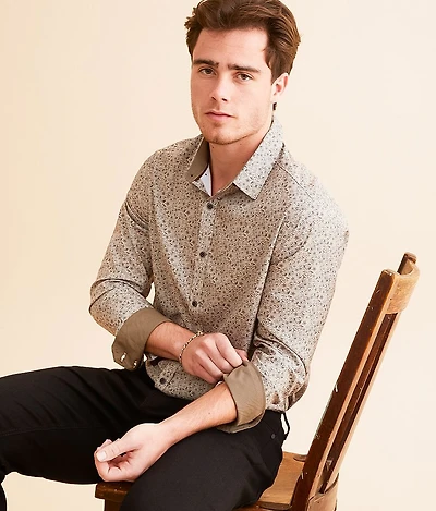 Floral Standard Performance Stretch Shirt